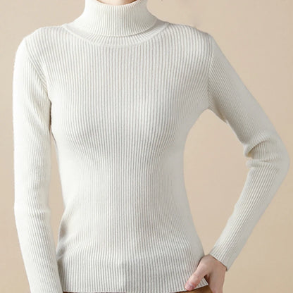 Omniarch Women’s Soft Turtleneck Sweater | Cozy Fall Knitwear Canada