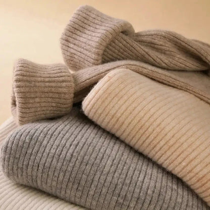 Omniarch Women’s Soft Turtleneck Sweater | Cozy Fall Knitwear Canada